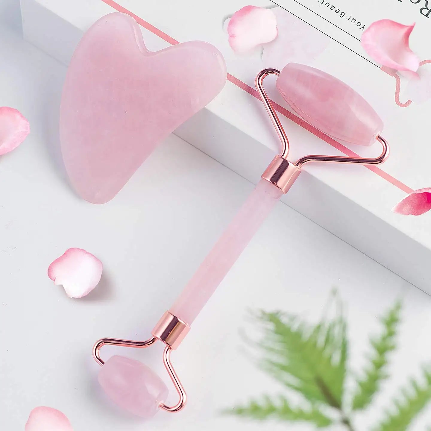Natural Jade Roller Face, Eye Care Spa Massage Tools