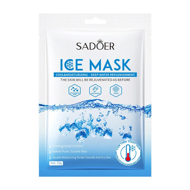 5pcs SADOER Ice Masks for Face Deep Hydrating Moisturizing