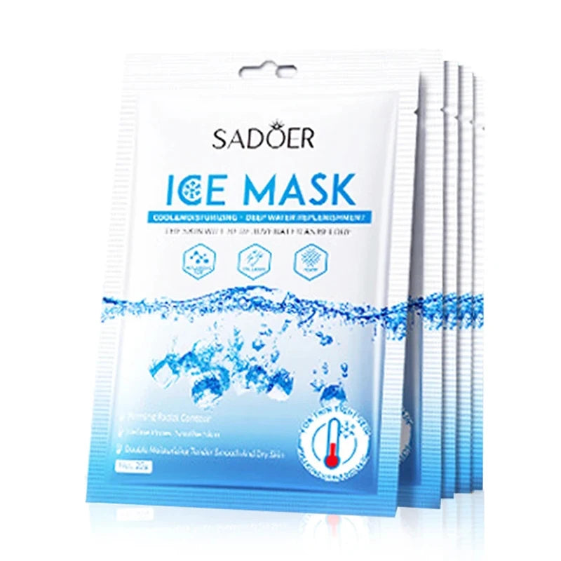 5pcs SADOER Ice Masks for Face Deep Hydrating Moisturizing