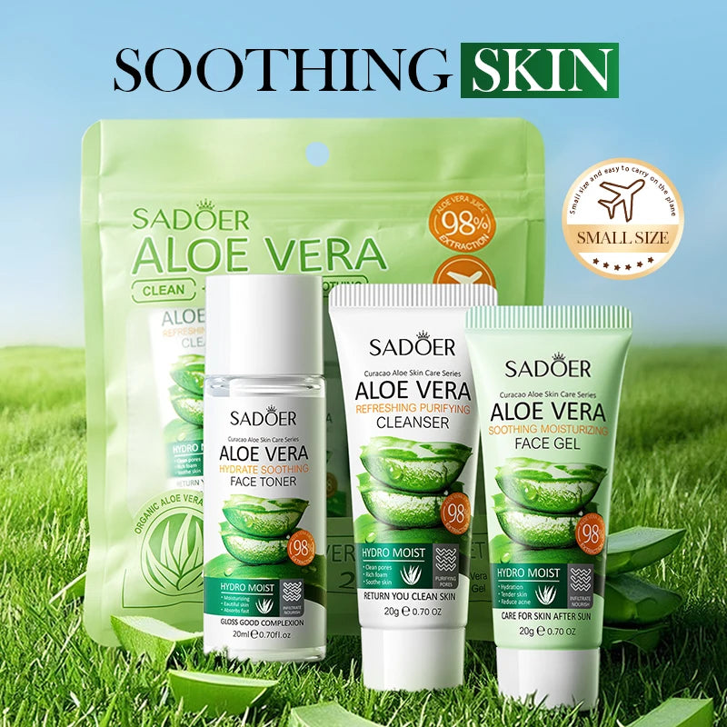 Facial Skin Care Set Moisturizing Facial Cleanser