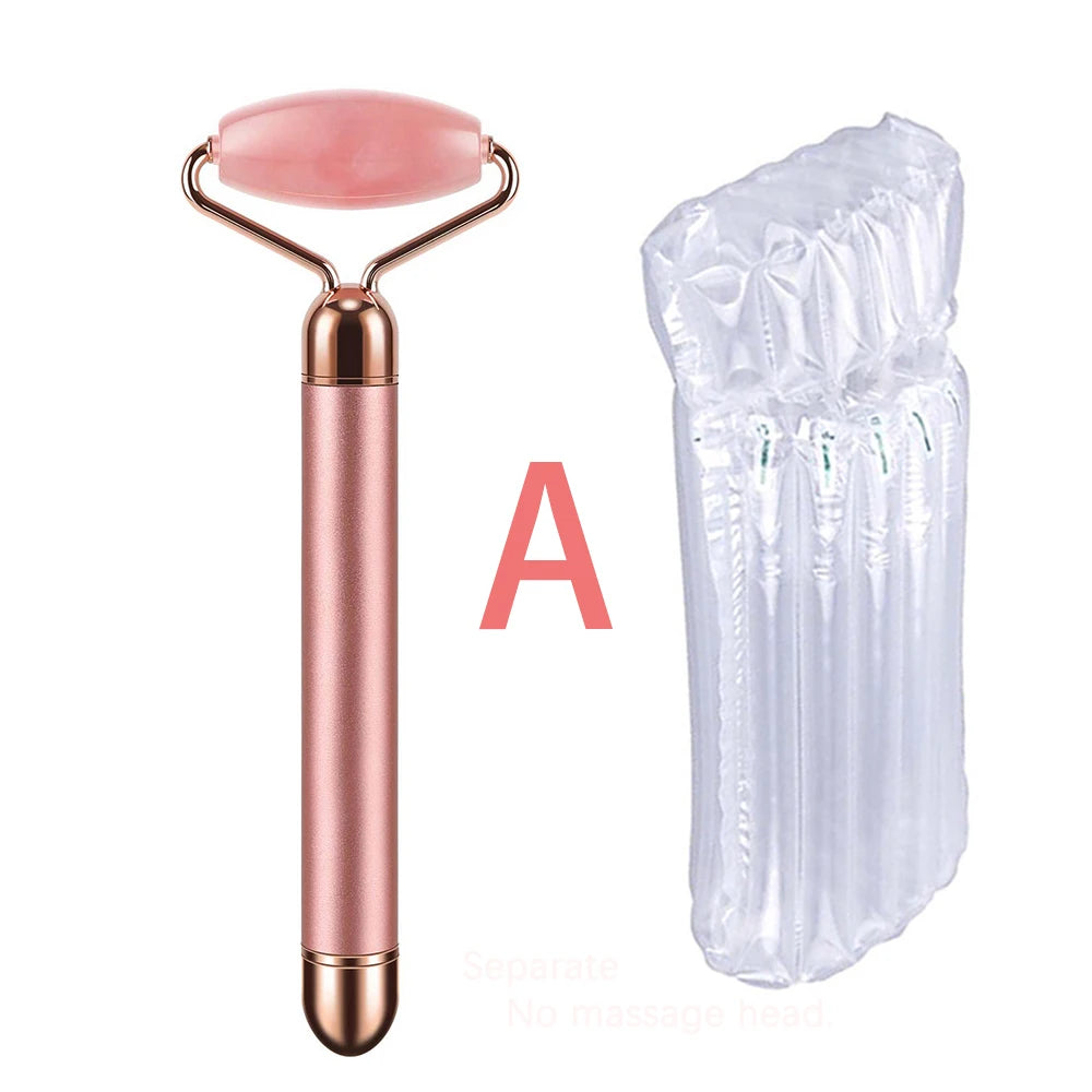 New Electric Vibrating Jade Roller Massager