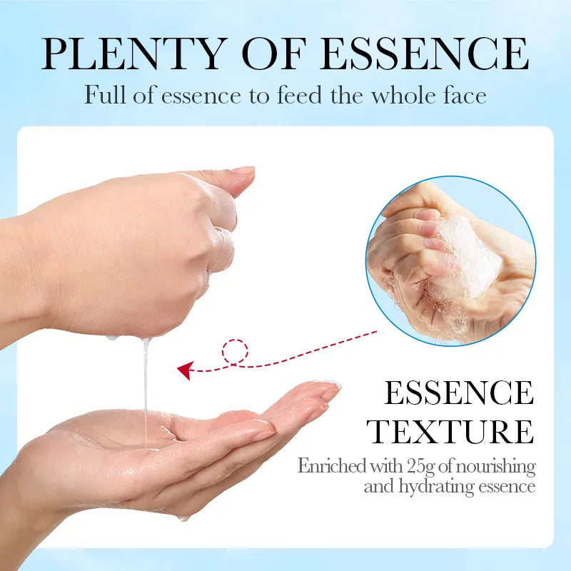 5pcs SADOER Ice Masks for Face Deep Hydrating Moisturizing
