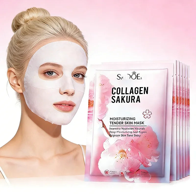 Face Mask Facial Skincare 
Brightening Hydrating Face Sheet Mask
