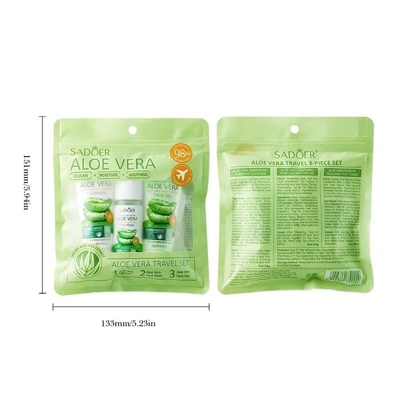 Facial Skin Care Set Moisturizing Facial Cleanser