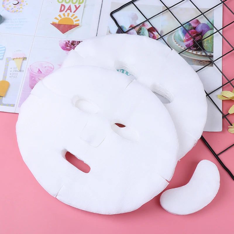 100pcs/lot Disposable Face Mask Sheet Paper