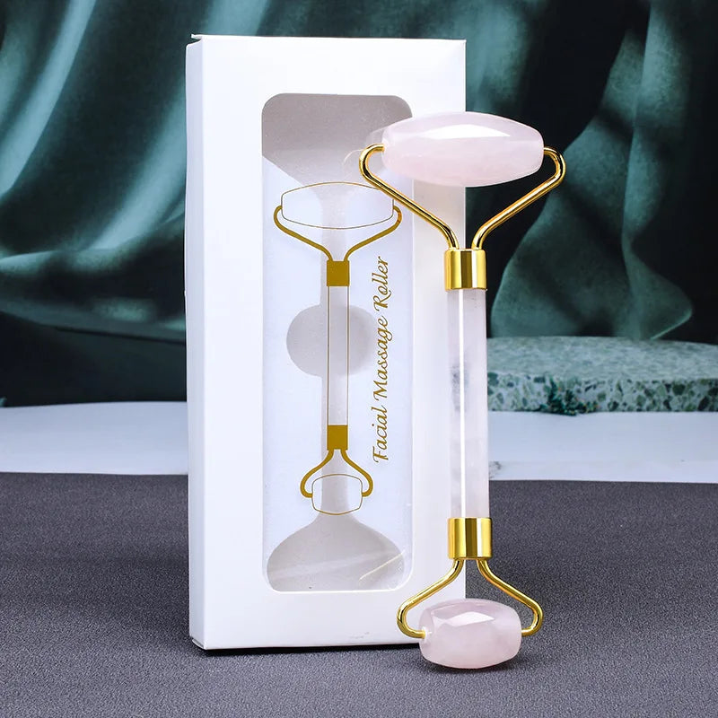 Natural Jade Roller Face, Eye Care Spa Massage Tools