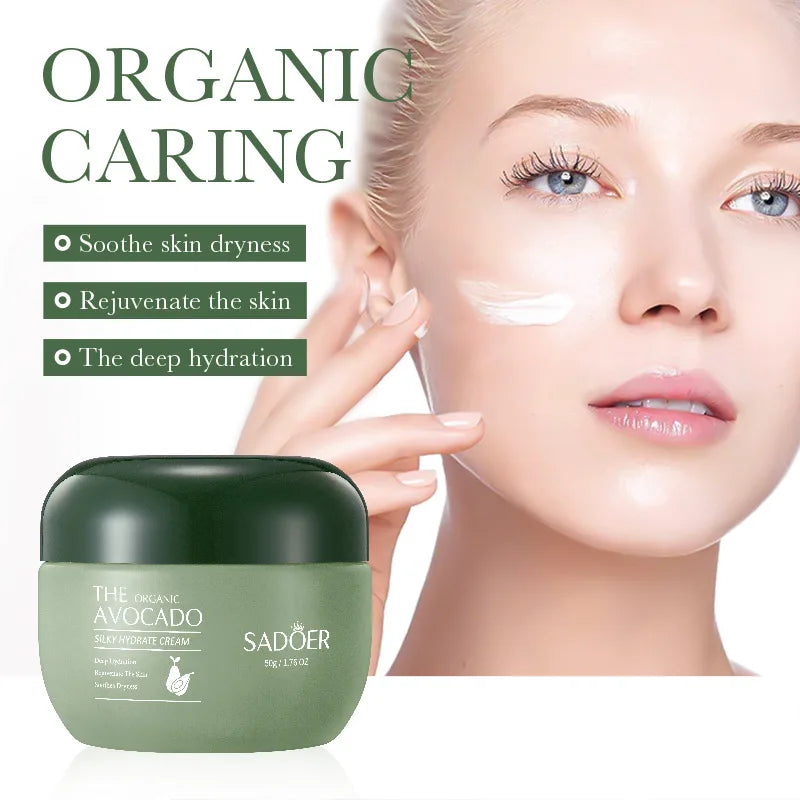 SADOER Organic Avocado Hydrate Face Cream