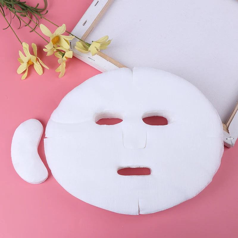100pcs/lot Disposable Face Mask Sheet Paper